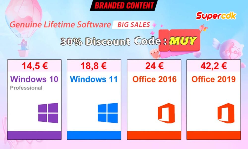 Windows 11, 100% original y para toda la vida, por solo 18,8 euros en Supercdk