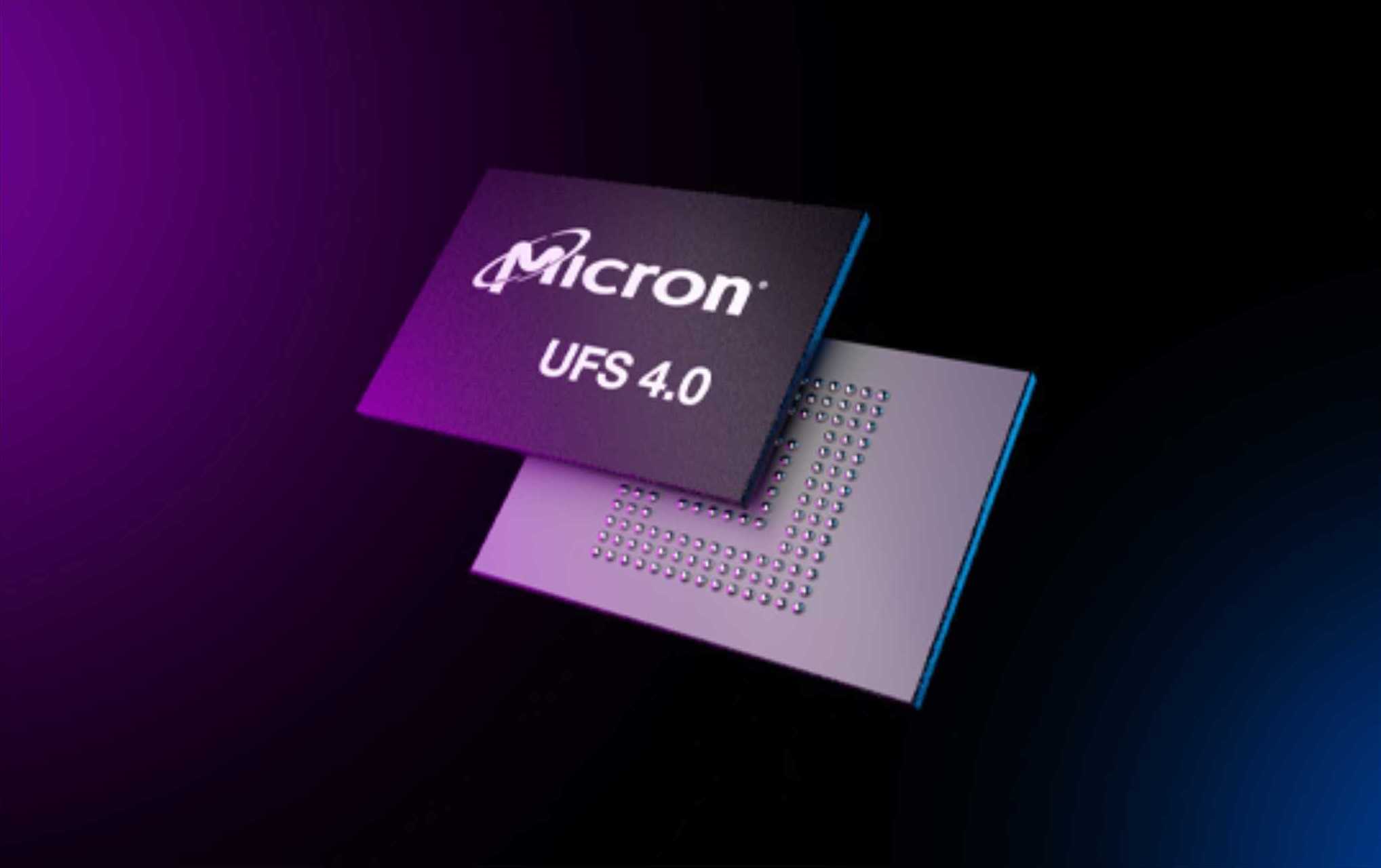 Micron presenta el chip de almacenamiento UFS 4.0 más pequeño del mundo
