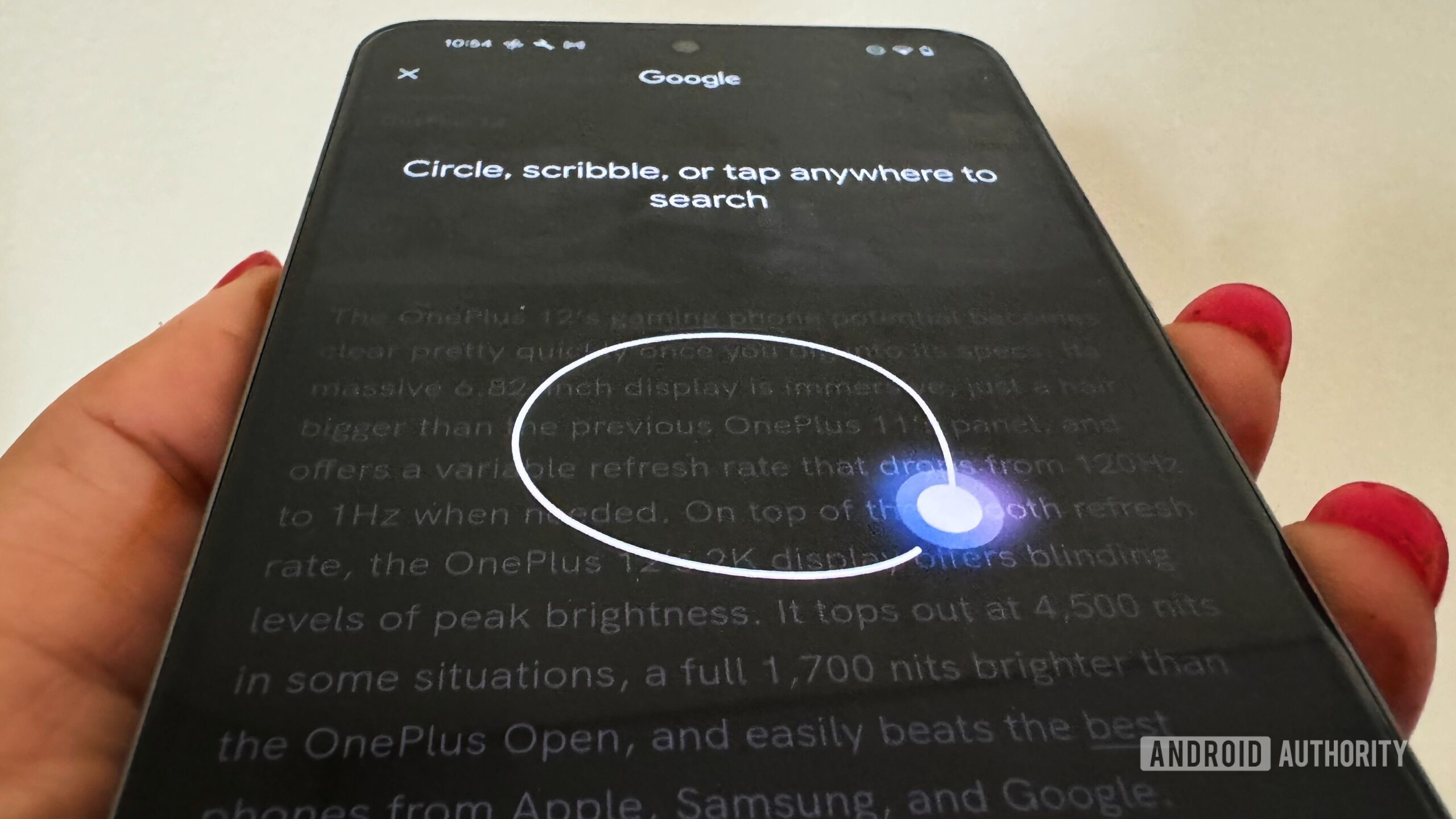 Circle to Search ahora está disponible en Pixel 8 y Pixel 8 Pro –