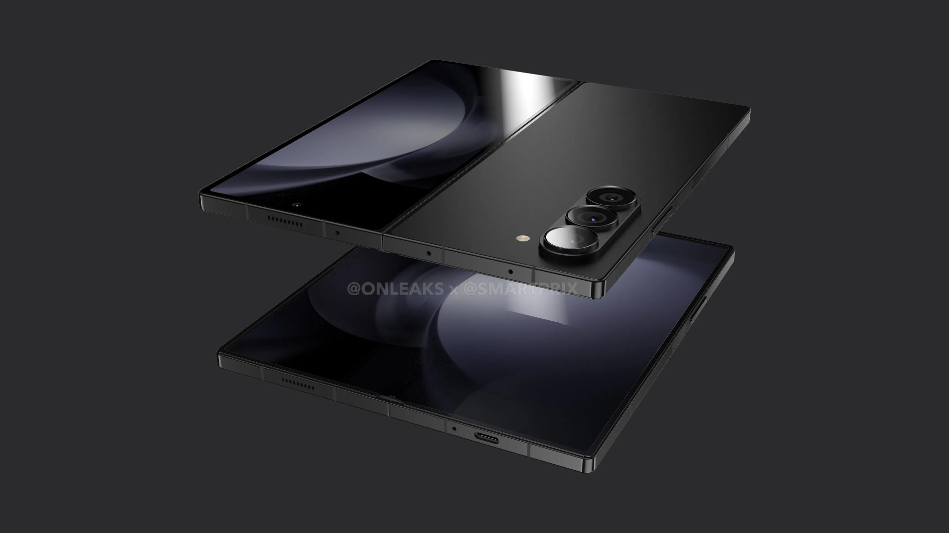 Fuga de renderizado del Galaxy Z Fold 6: lo nítido está dentro, las curvas están fuera