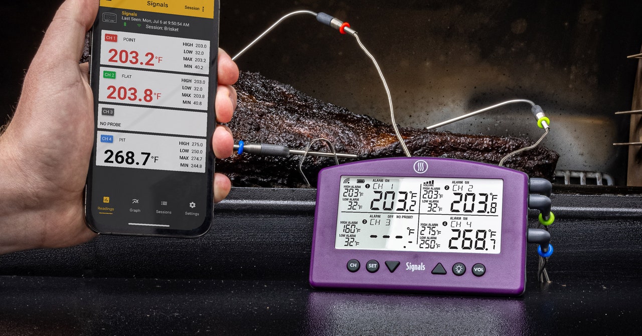 Revisión del termómetro con alarma para barbacoa ThermoWorks Signals: imprescindible para los cocineros caseros serios