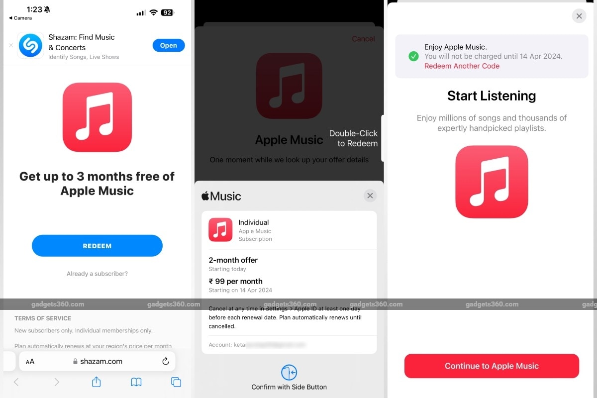 Cómo obtener hasta tres meses de Apple Music gratis a través de Shazam en iOS