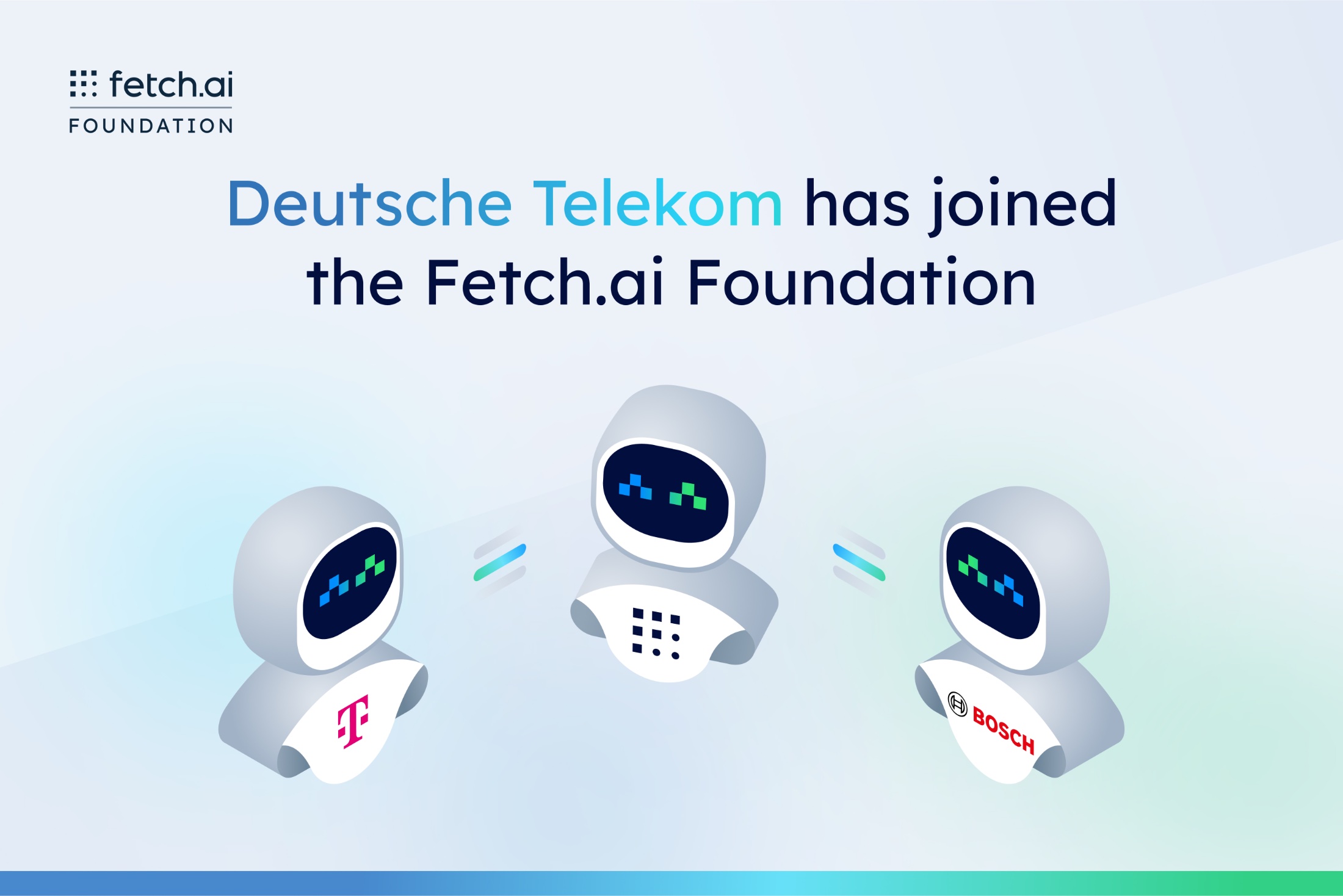 Fetch.ai y Deutsche Telekom se asocian para converger IA y blockchain
