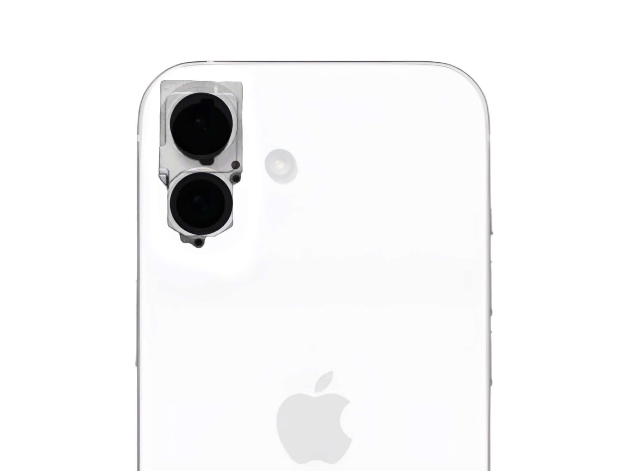 Se filtra el módulo de la cámara del iPhone 16 y se confirma la disposición vertical