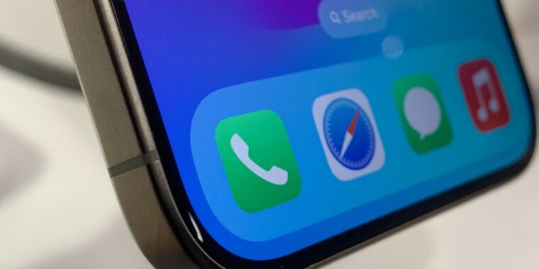 Apple desactiva las aplicaciones web del iPhone en la UE, dice que es demasiado difícil cumplir las normas