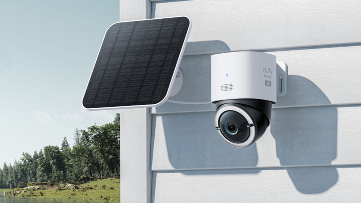 La nueva cámara de seguridad 4K para exteriores de Eufy puede funcionar infinitamente con energía solar