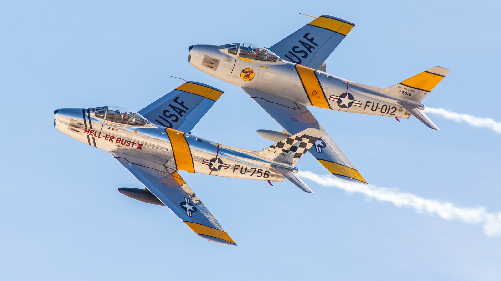 Cómo el avión norteamericano F-86 Sabre dominó los cielos durante la Guerra de Corea