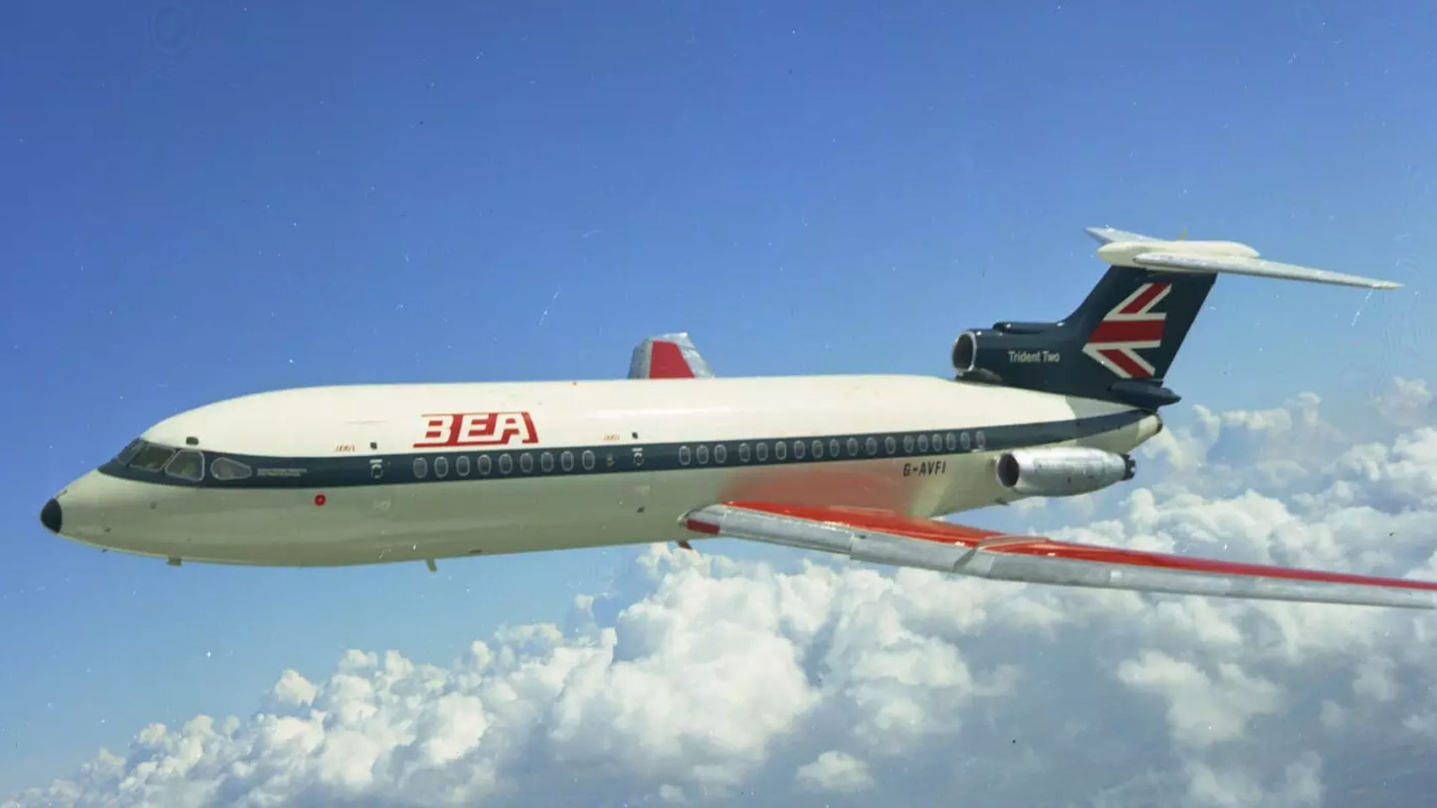 ¿Qué hizo que el tridente Hawker Siddeley fuera exclusivo de la aviación a reacción?
