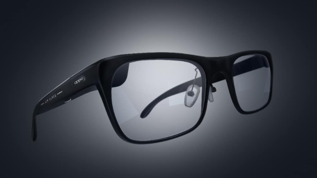 El prototipo de gafas Oppo Air Glass 3 XR impulsado por su modelo de IA ‘AndesGPT’ presentado en el MWC 2024