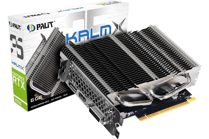 Palit lanza la versión sin ventilador de la nueva GeForce RTX 3050 de 6 GB de NVIDIA