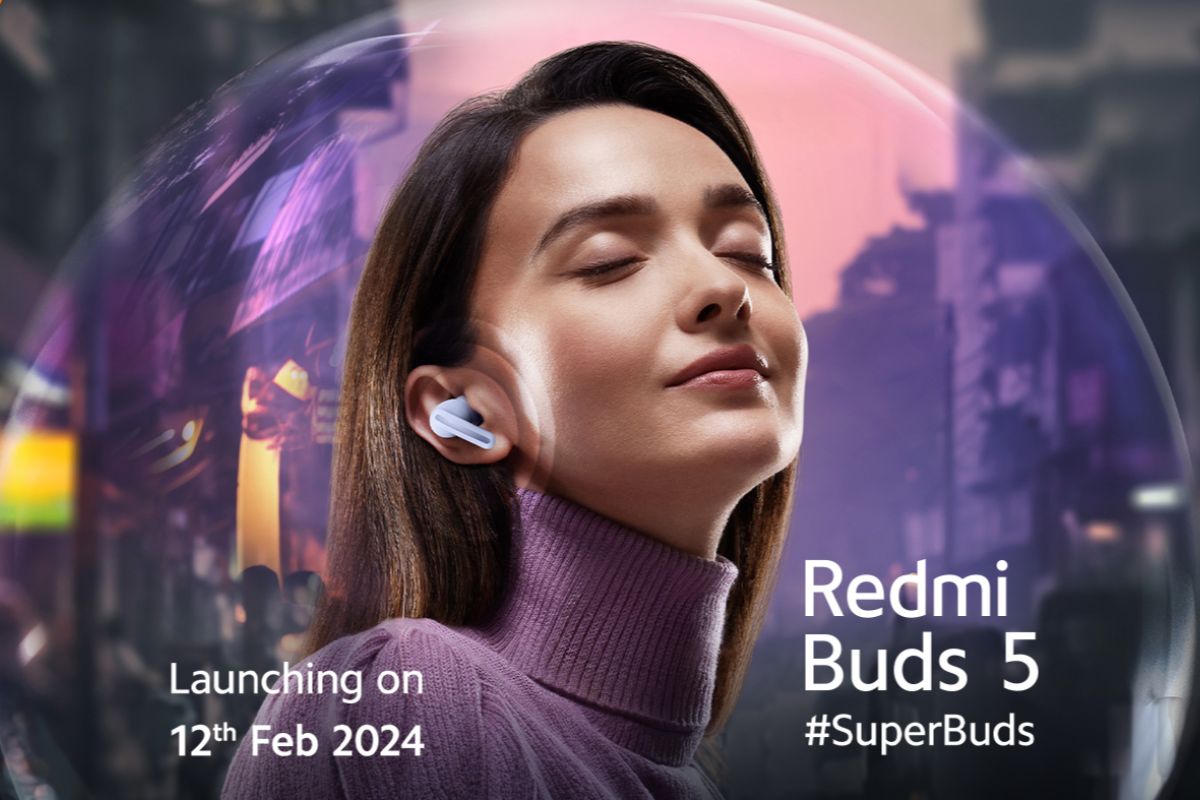 Fecha de lanzamiento de Redmi Buds 5 India fijada para el 12 de febrero;  Especificaciones clave presentadas antes del debut