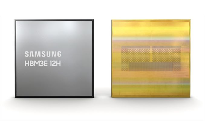 Samsung lanza pilas de memoria HBM3E de 12 Hi y 36 GB con velocidad de 10 GT/s