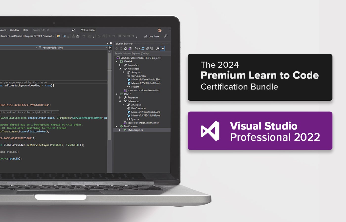 Aprenda a codificar y obtenga Microsoft Visual Studio por solo $65
