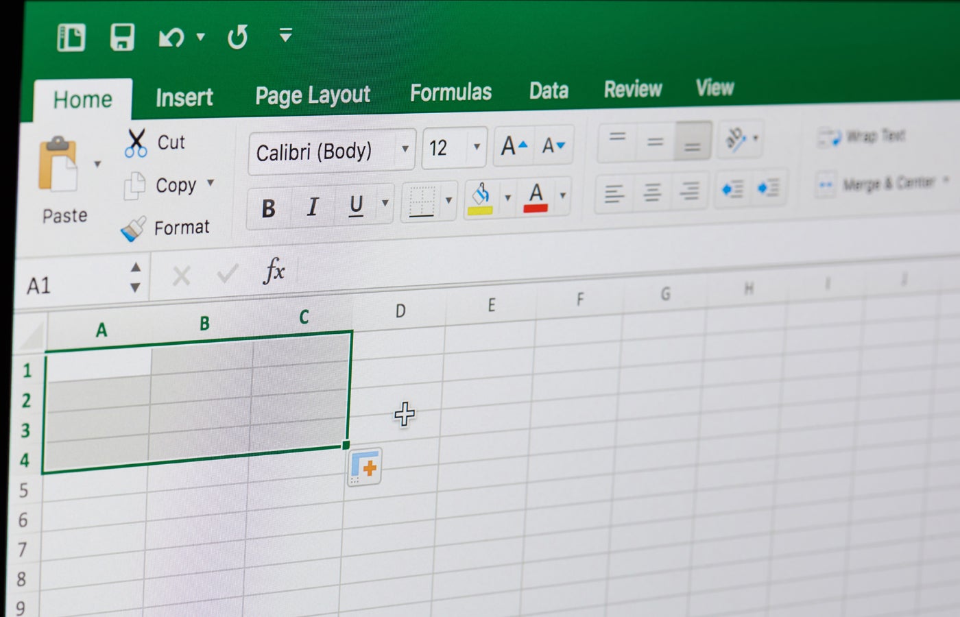 Cómo dar formato a una copia para columnas y filas de una hoja de cálculo de Excel