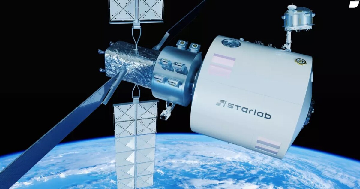 La nave Starship de SpaceX será utilizada para poner en órbita la estación espacial Starlab