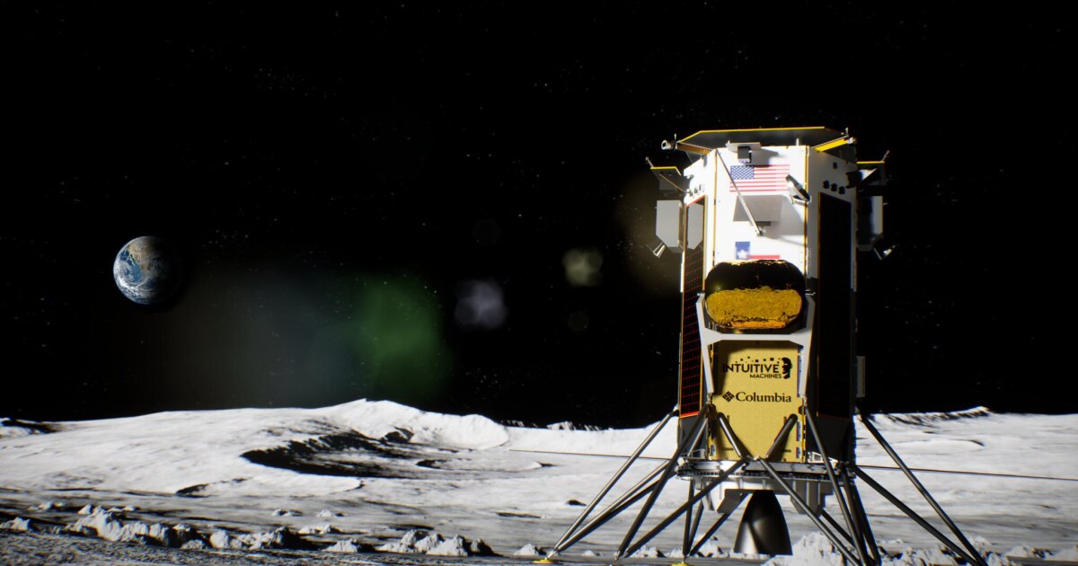 Estados Unidos regresa a la Luna después de medio siglo con un aterrizaje mordaz