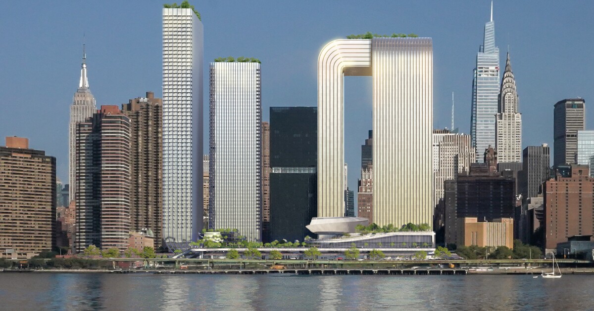 Los rascacielos de Nueva York se unirán en la cima con un puente elevado repleto de funciones
