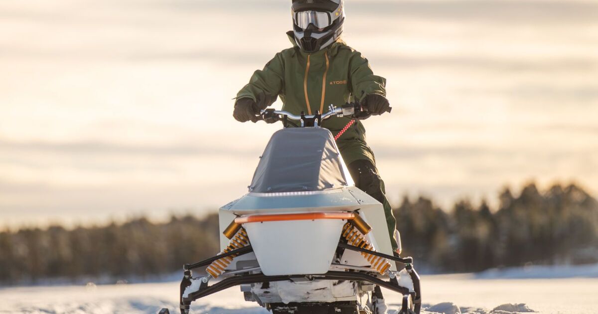 La moto de nieve eléctrica Vidde se vuelve holística para eliminar el carbono