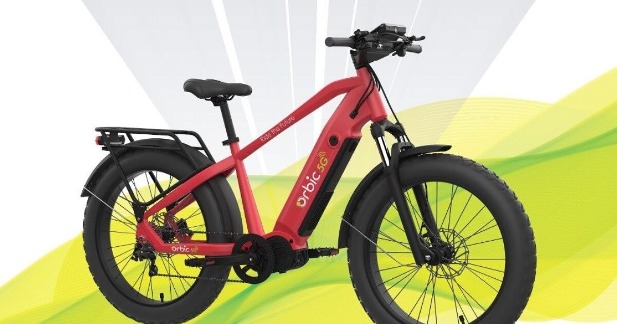 La bicicleta eléctrica 5G con neumáticos gruesos funciona con tecnología de seguridad impulsada por IA