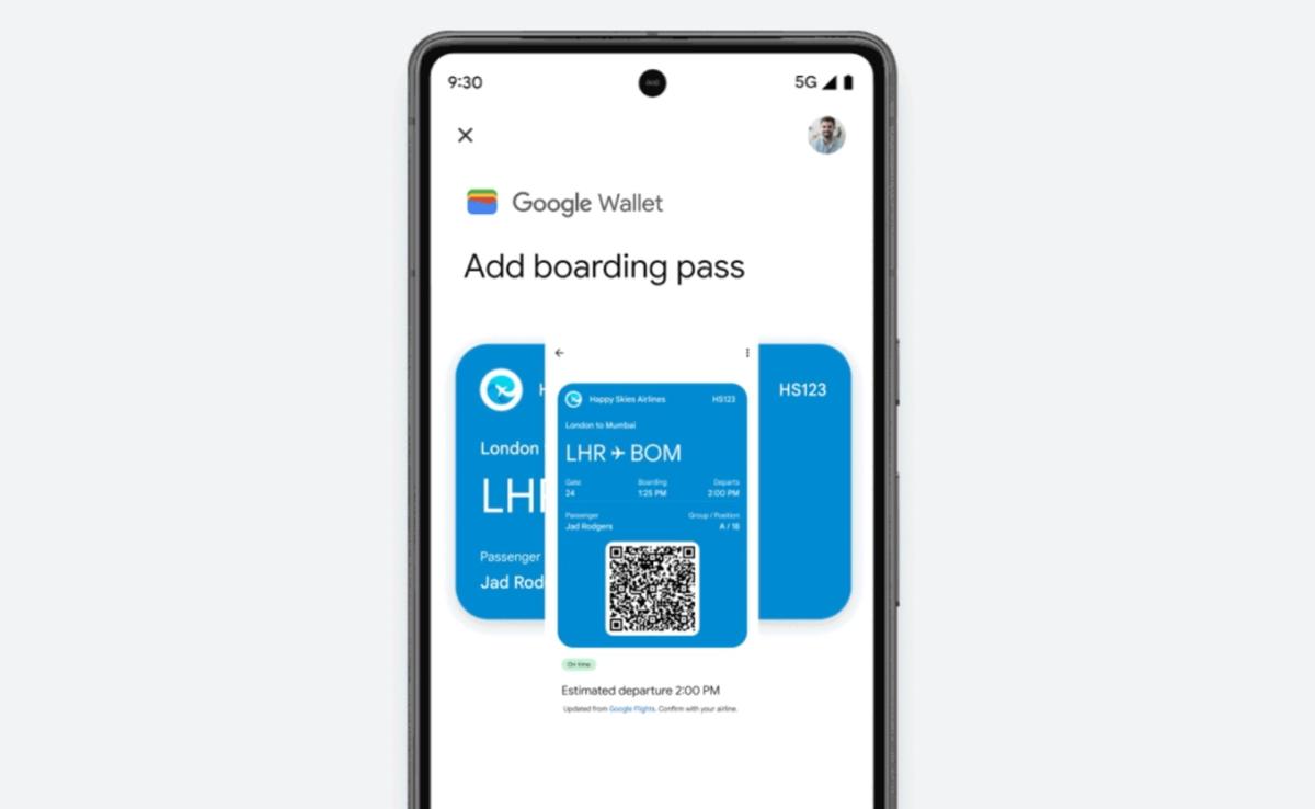 Google Wallet ahora puede agregar automáticamente tus entradas de cine y tarjetas de embarque