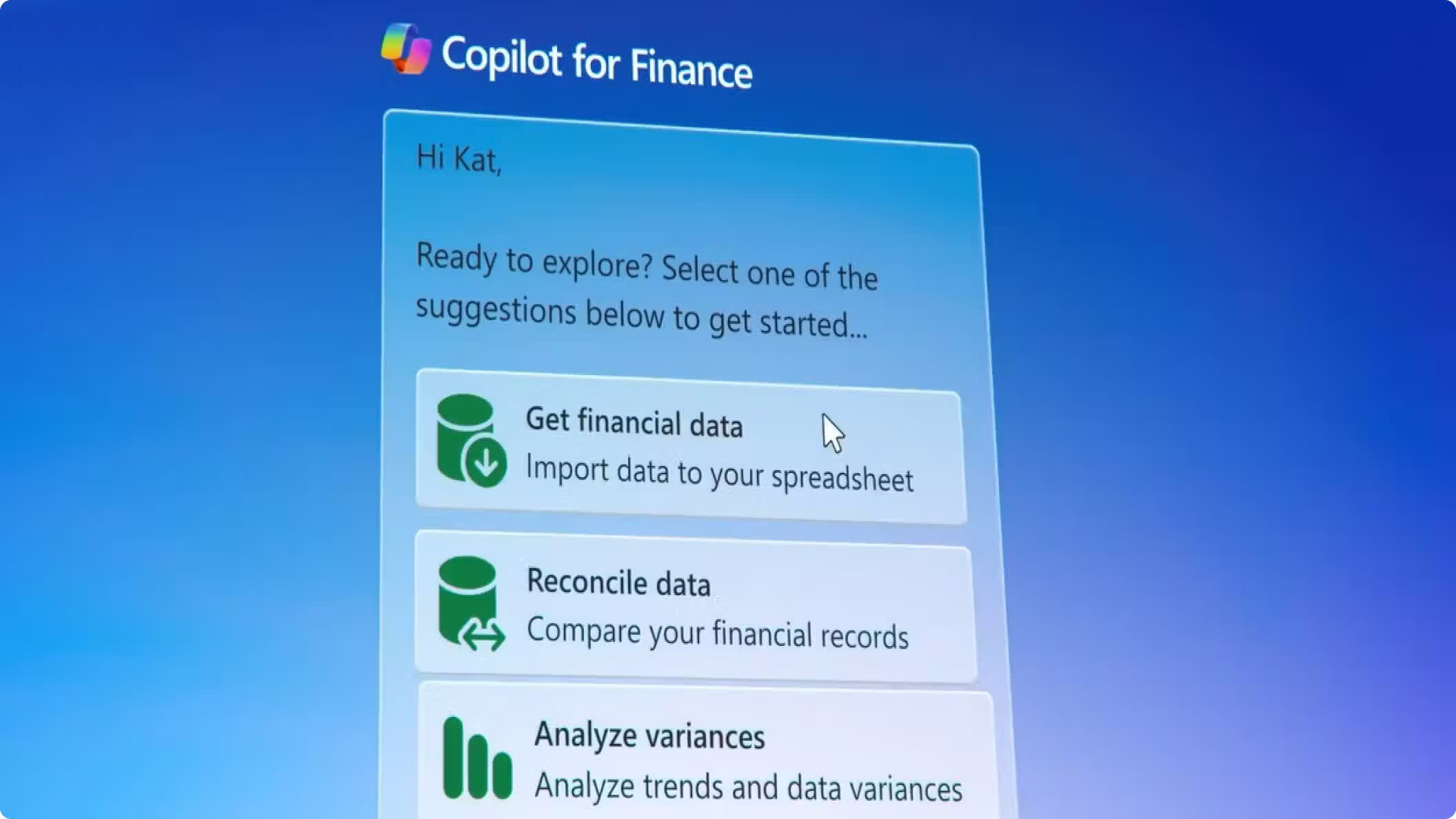 Microsoft quiere potenciar las aplicaciones financieras con Copilot for Finance