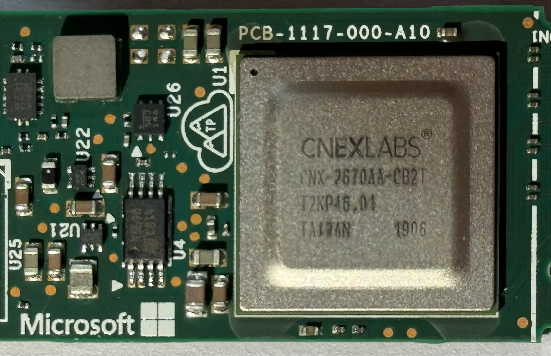 La muestra de ingeniería de SSD Microsoft Z1000 destaca la colaboración empresarial con CNEX Labs
