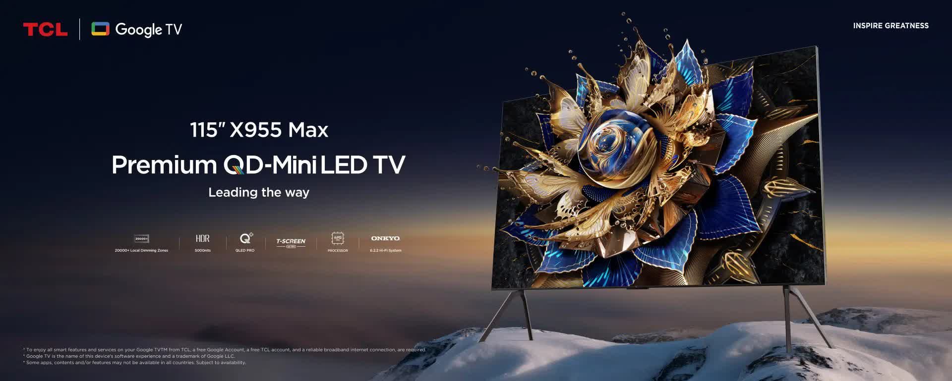 TCL lanzará pronto una versión de 115 pulgadas de su televisor insignia 4K QD-Mini-LED