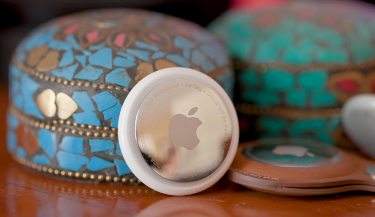 Un paquete de cuatro Apple AirTags ha bajado a su precio más bajo hasta ahora de $ 75