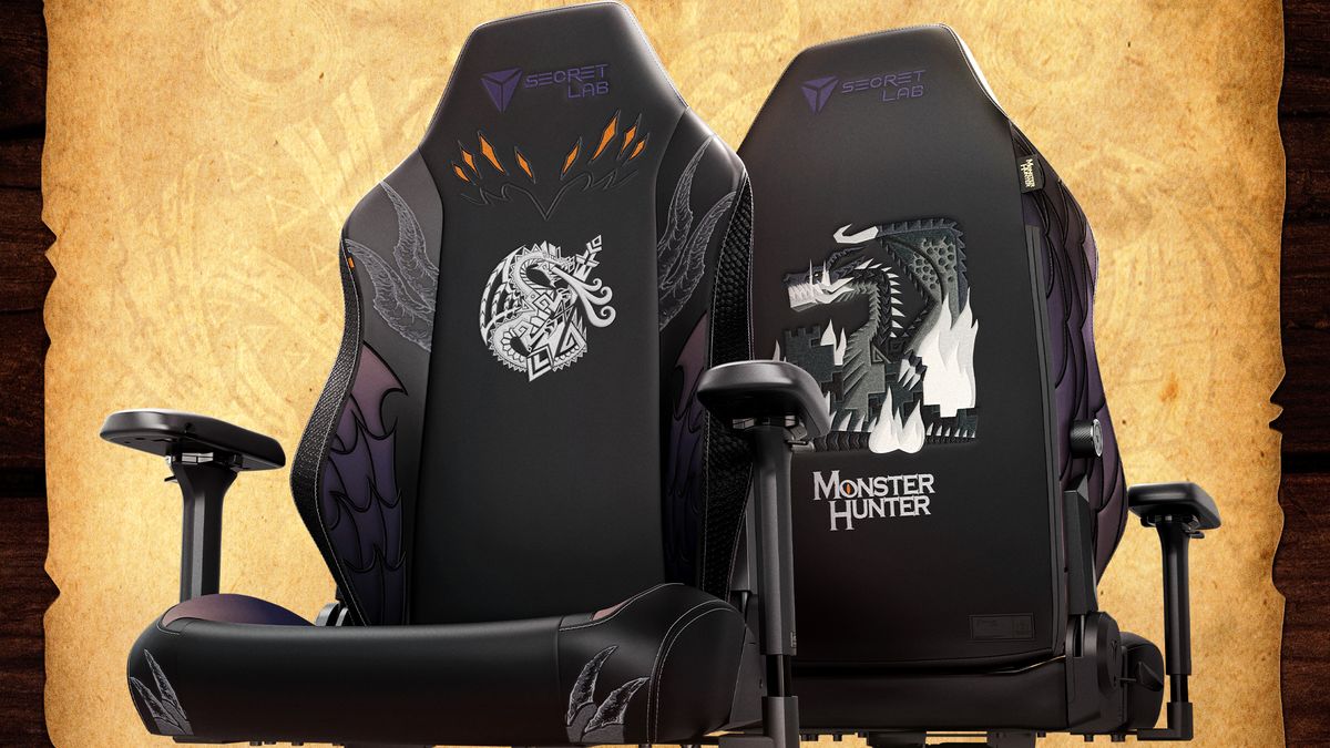 Secretlab ha revelado una nueva silla gaming Titan Evo de edición especial inspirada en Monster Hunter