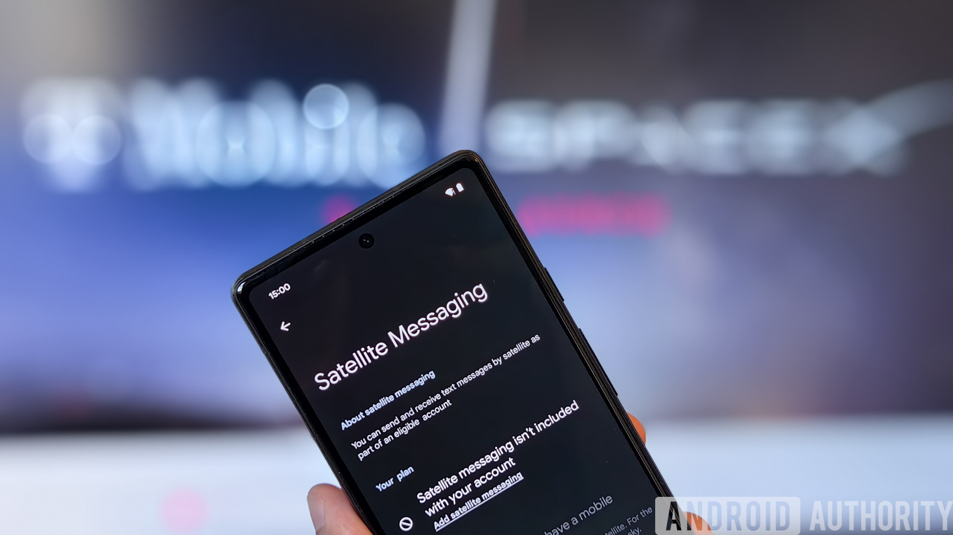 Android 15 podría permitirte enviar mensajes de texto vía satélite