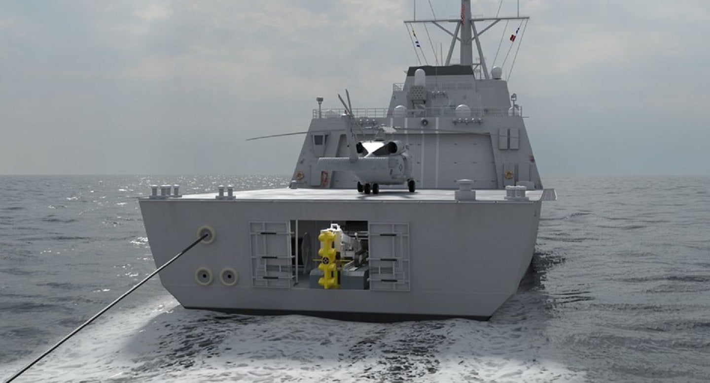 La Marina de los EE. UU. recibe su primer sistema de sonar para la clase Constellation