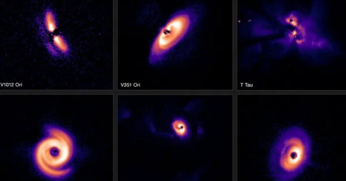 Observa cómo nacen los planetas visto por el Very Large Telescope