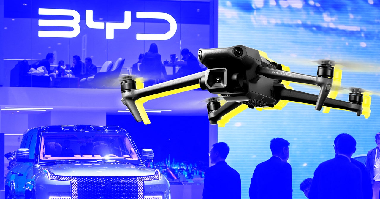 Los vehículos eléctricos con drones con cámara incorporada ya han aterrizado en China