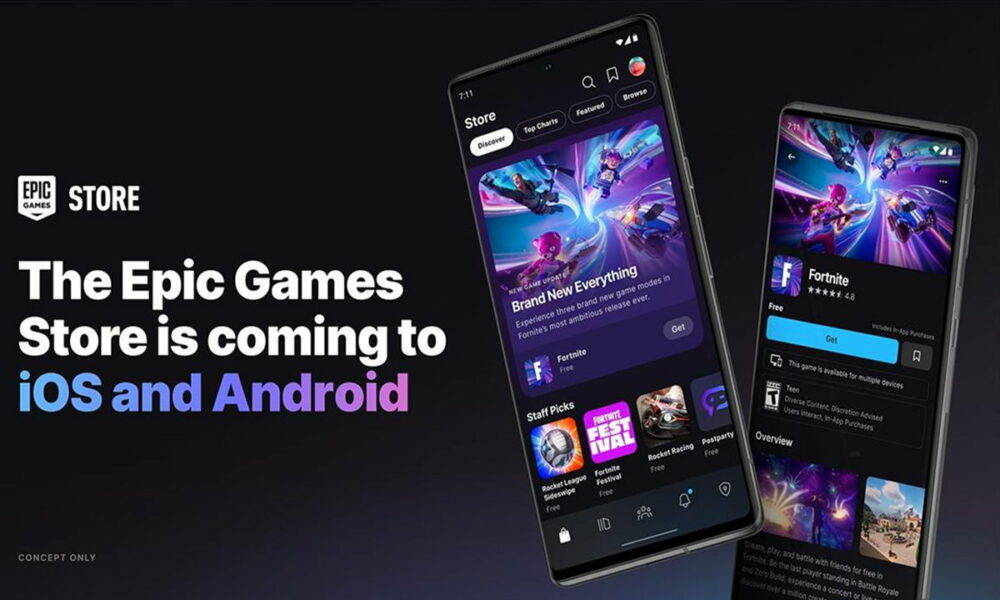 Epic Games Store para iOS y Android está en marcha
