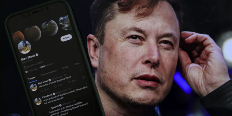 Elon Musk amenaza con desobedecer orden judicial por perfiles prohibidos