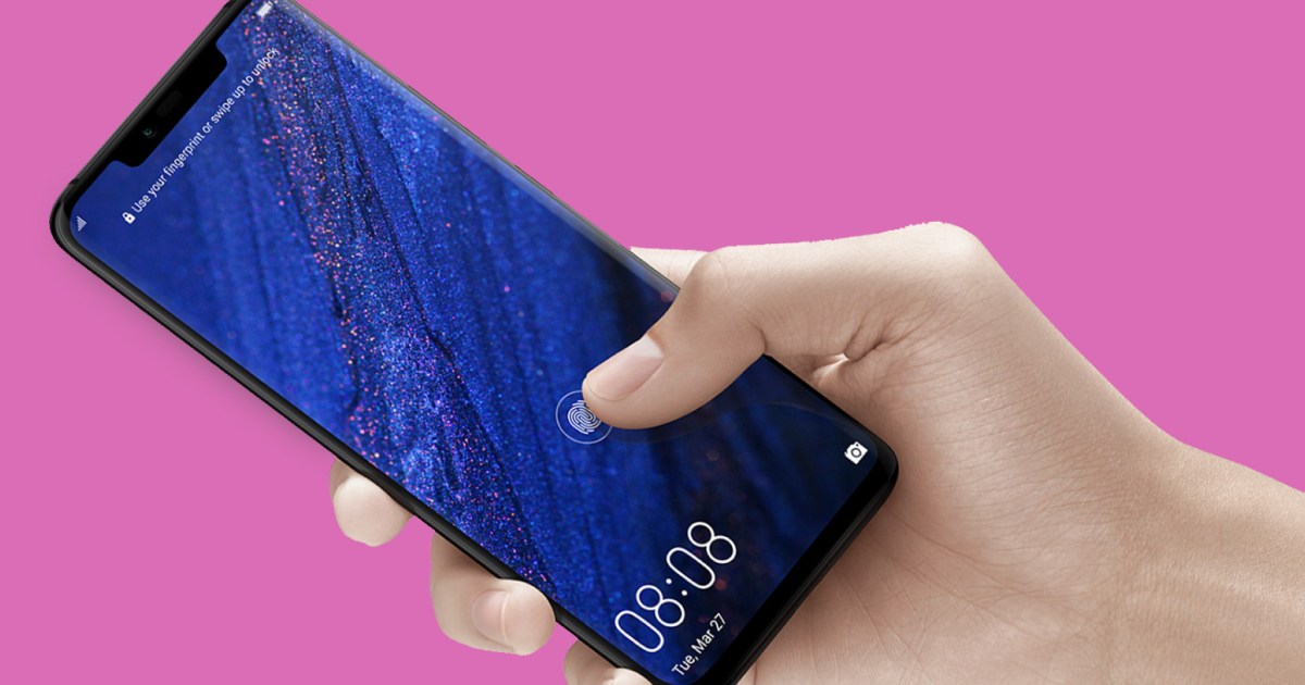 Cómo Huawei quiere revolucionar el sensor de huella dactilar