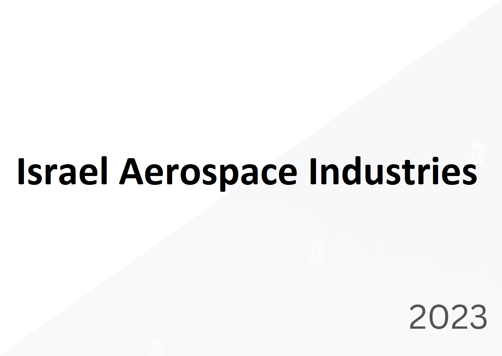 Premios a la excelencia en tecnología naval 2023: Israel Aerospace Industries (IAI)