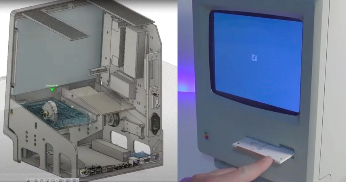 Imprimió un Macintosh Plus de Steve Jobs en 3D y dejó el paso a paso