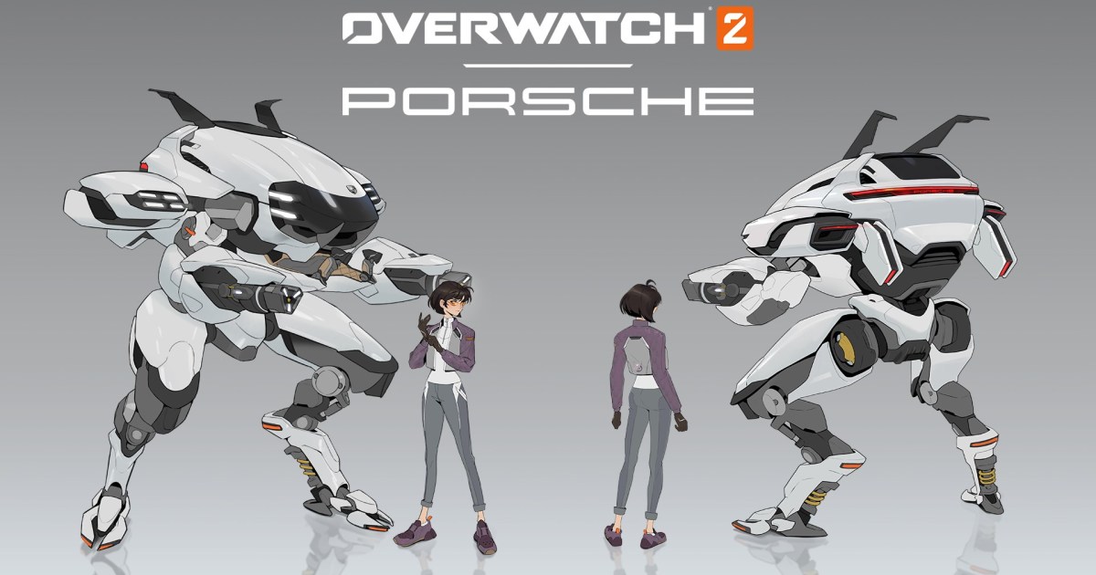 D.Va de Overwatch 2 tiene su armadura MEKA al estilo Porsche