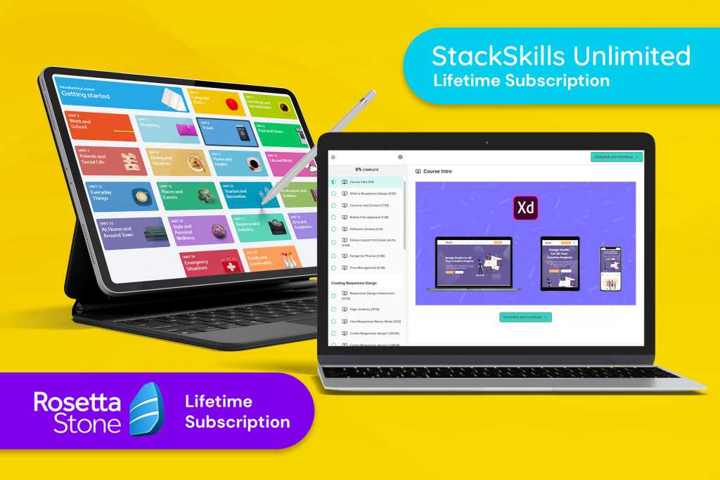 Obtenga Rosetta Stone y StackSkills Unlimited con casi $700 de descuento