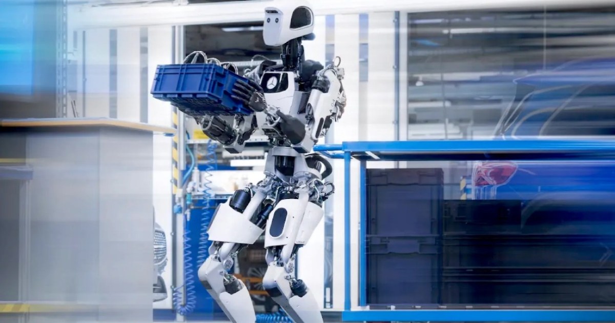 Mercedes probará robots humanoides para trabajos «poco cualificados»