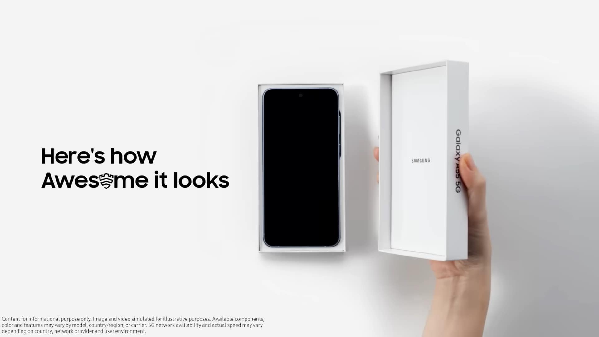 Samsung publica videos promocionales y de unboxing para Galaxy A55 y A35