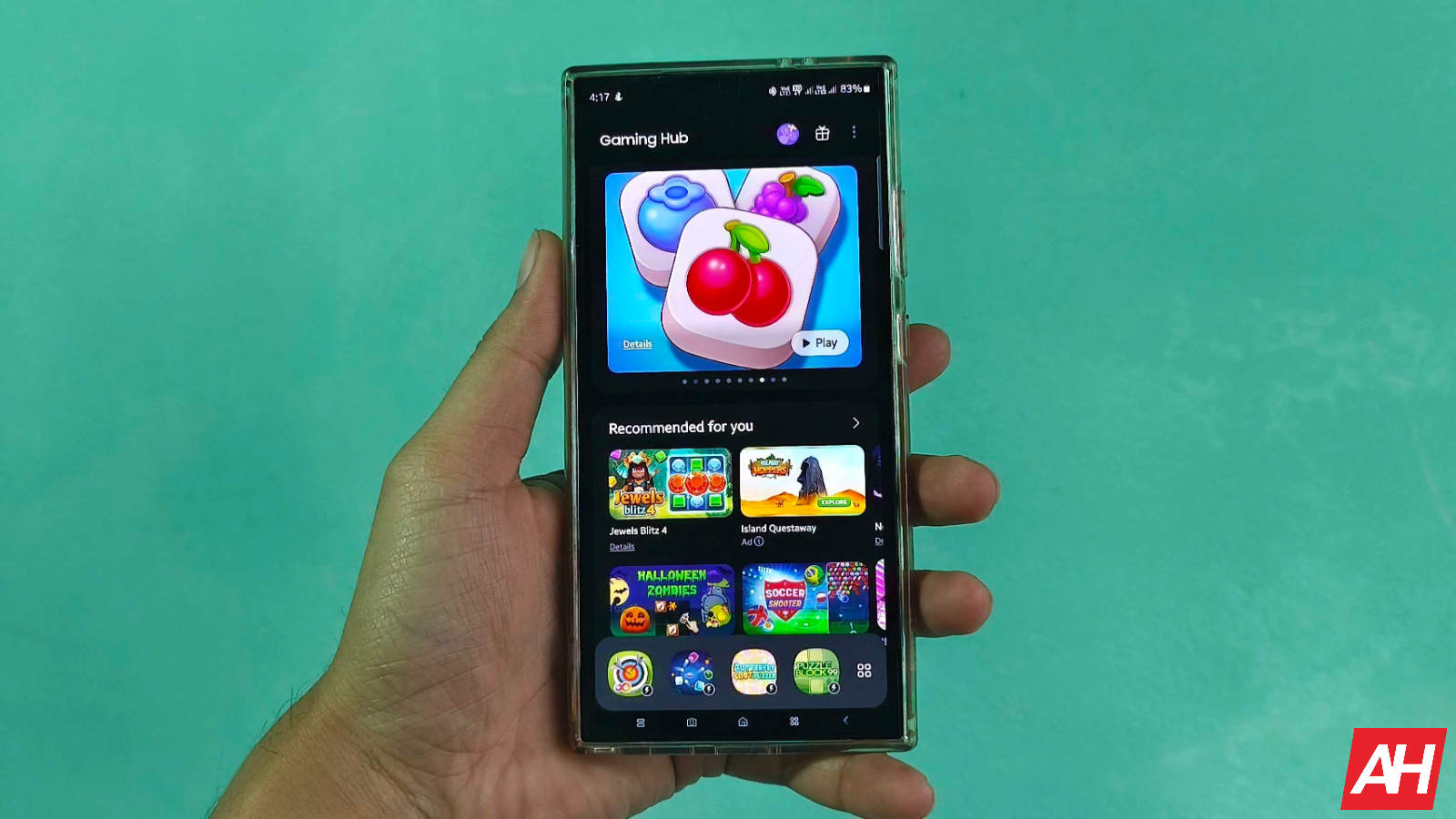 Samsung Gaming Hub para dispositivos móviles gana popularidad con Instant Plays