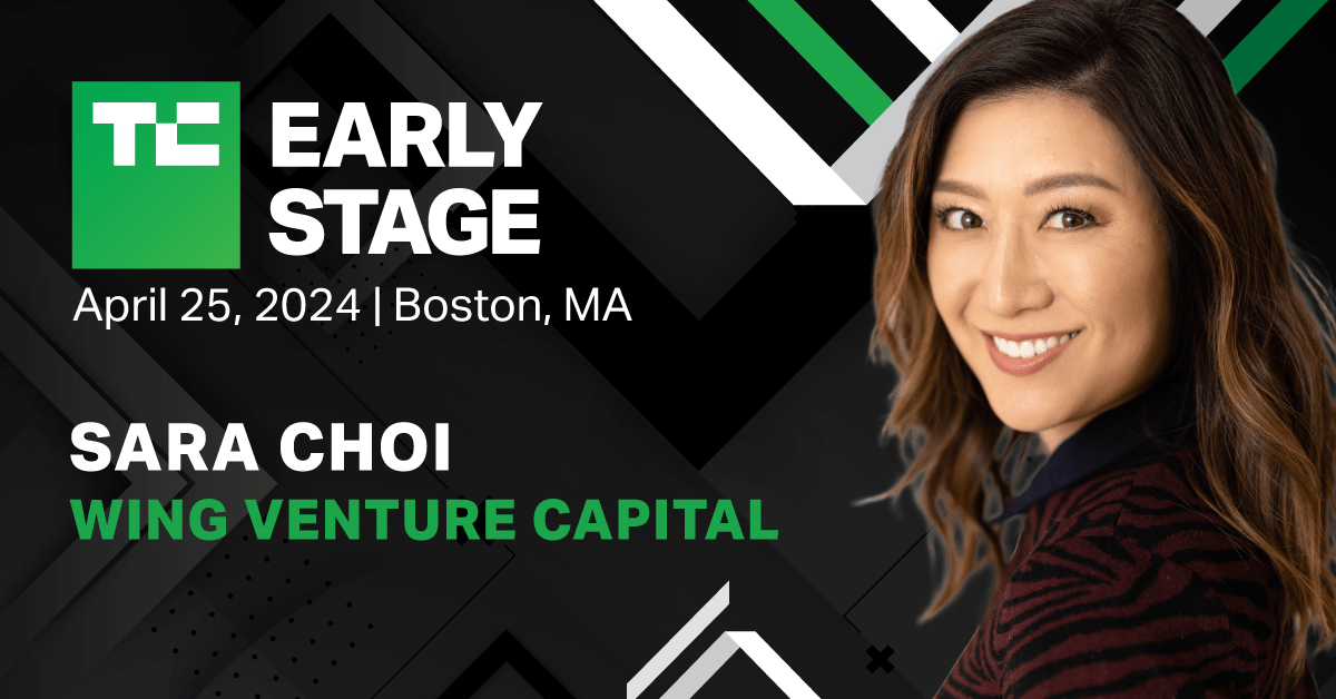 Sara Choi de Wing Venture profundizará en el lanzamiento de capital riesgo en TechCrunch Early Stage 2024
