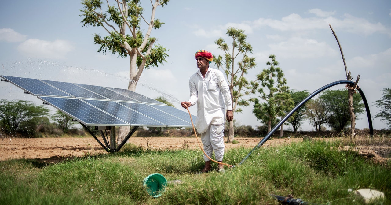 La agricultura con energía solar está agotando rápidamente el suministro mundial de aguas subterráneas
