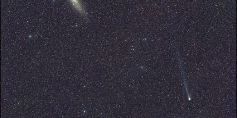 Daily Telescope: Una foto brillante de un cometa a medida que se acerca al Sol