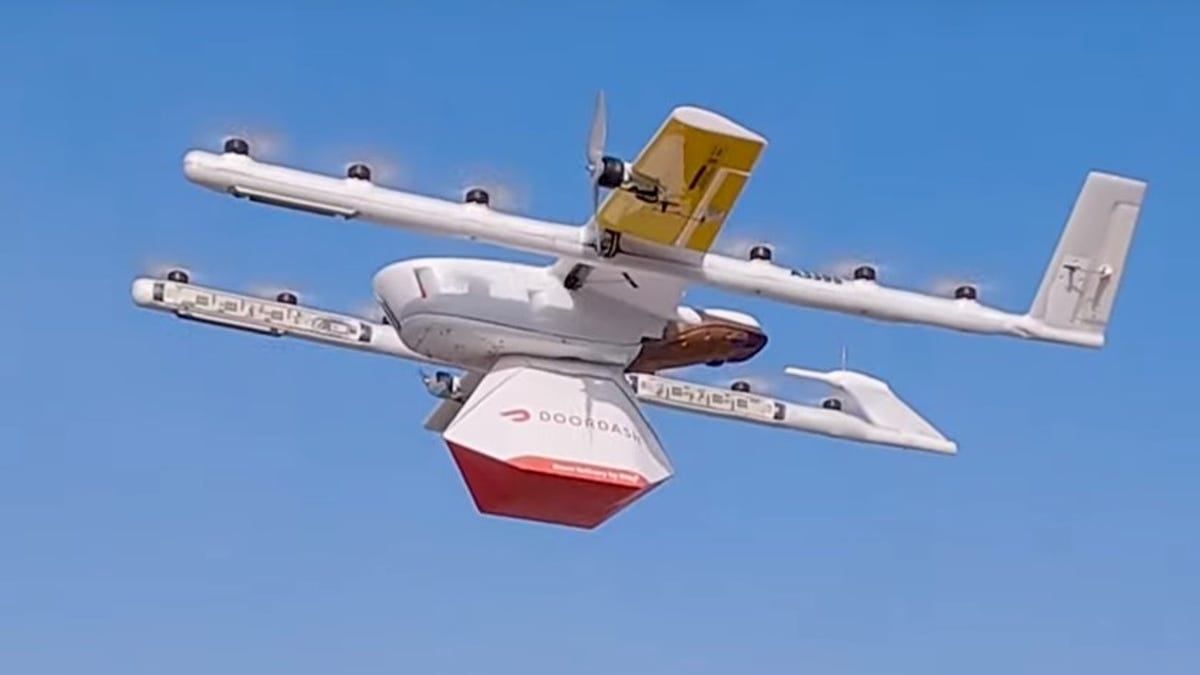 ¡Aviso!  Drones DoorDash repartiendo comidas en esta ciudad de EE. UU.