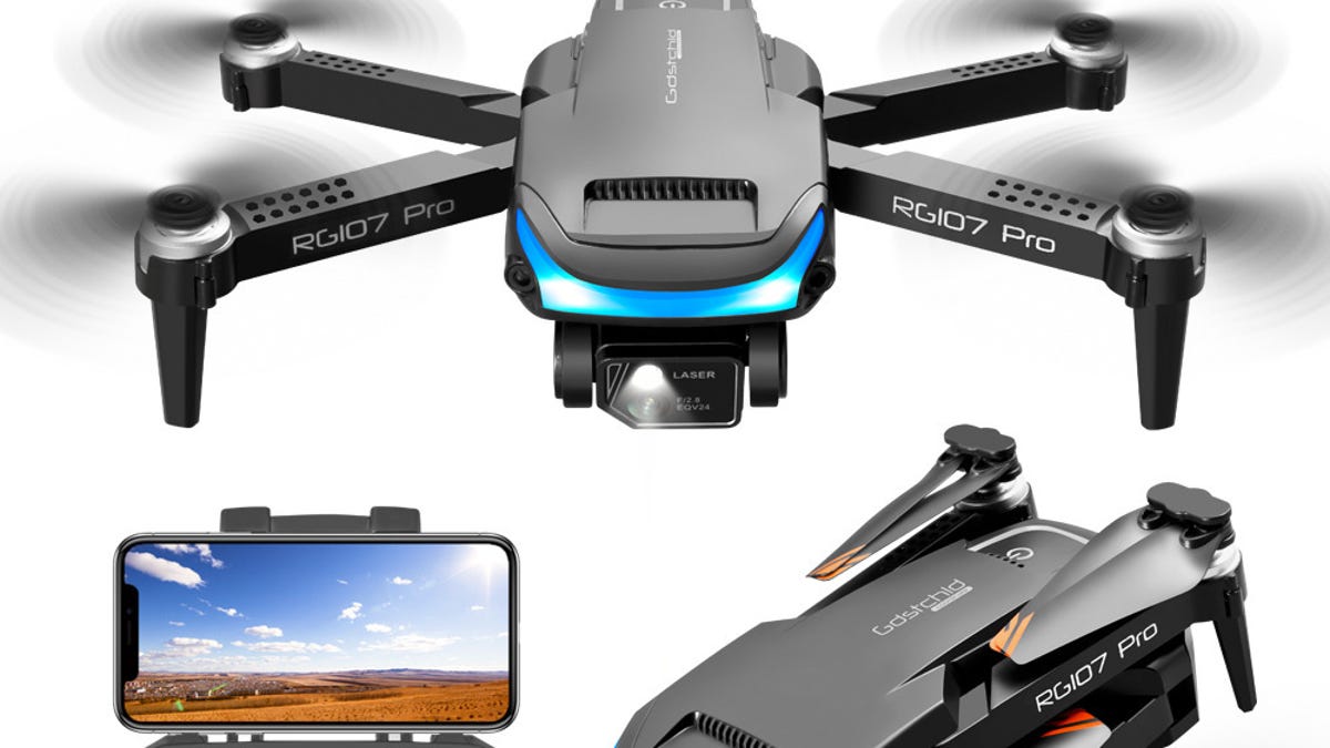 Consigue un dron 4K con doble cámara por $70