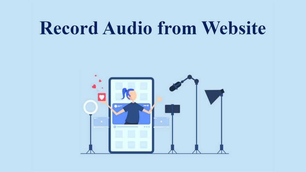 Cómo grabar audio desde un sitio web en varios dispositivos