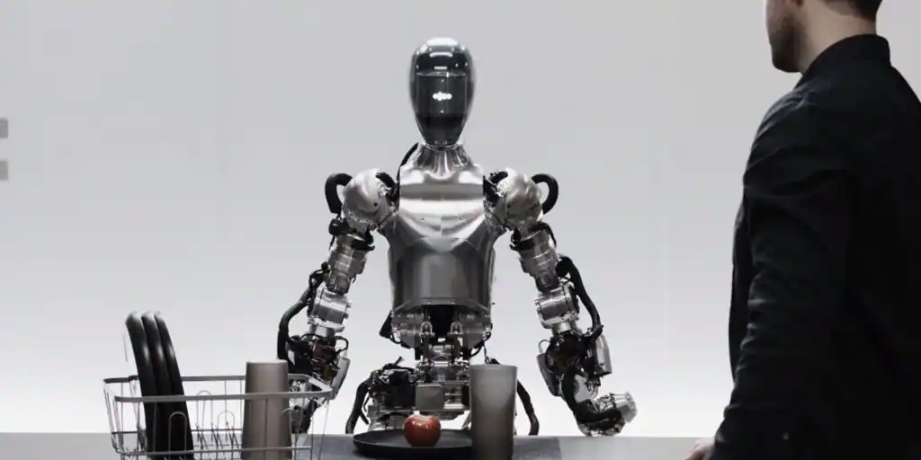 Figure 01, el robot con forma de humano con el que se puede hablar y razonar gracias a ChatGPT